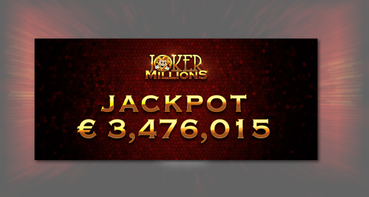 Yggdrasil Joker Millions awards $5.16m on 77 cent bet